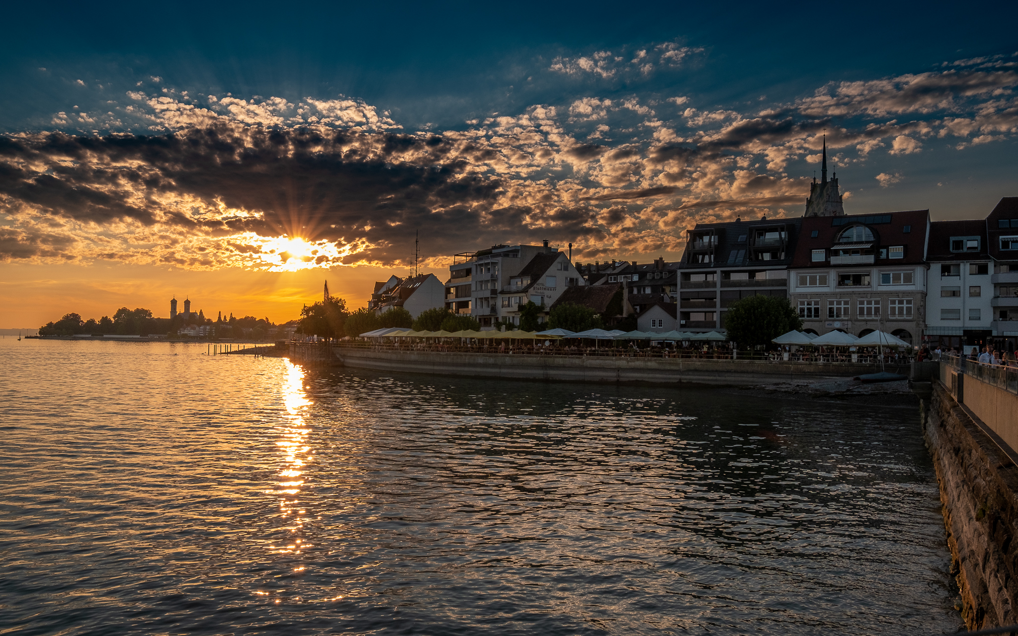 Sunset, Friedrichshafen