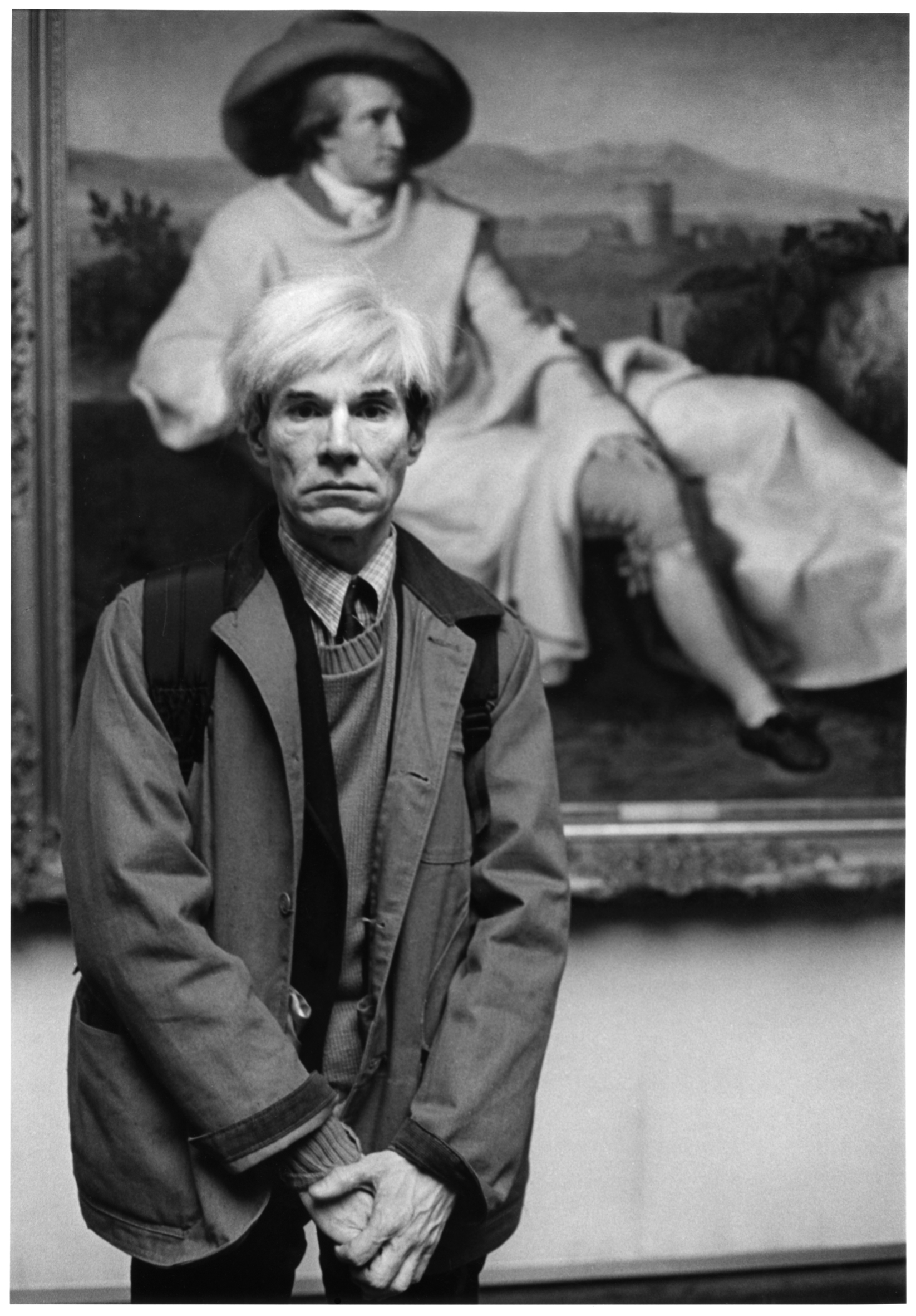 01 Andy Warhol, Frankfurt, 1981 © Barbara Klemm